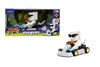 Jada Toys Fart Karts Cool Wipes Pull Back Car, 3.5” Toys for Kids Ages 6+ (32789)
