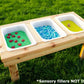 Noble Toys Wooden Toddler Triple Bin Sensory Table | Toddlers Activity Play for Outside | Sand and Water Table for Age 18 Months+ | Fill with Craft
