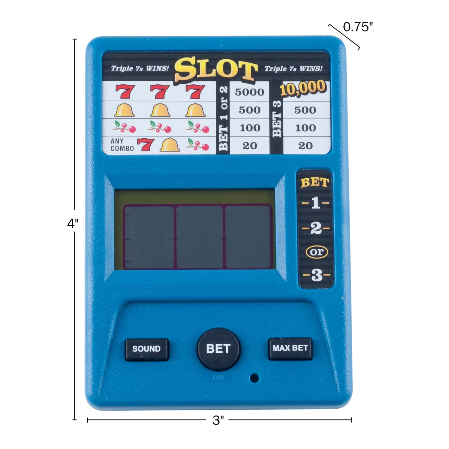 Electronic Handheld Slot Machine Game