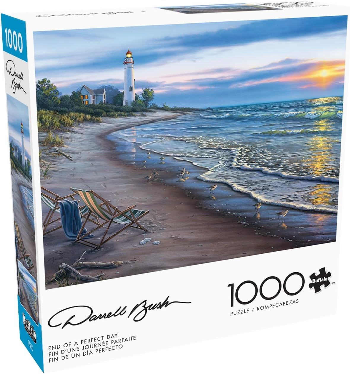 Buffalo Games - End of a Perfect Day - 1000 Piece Jigsaw Puzzle for Adults