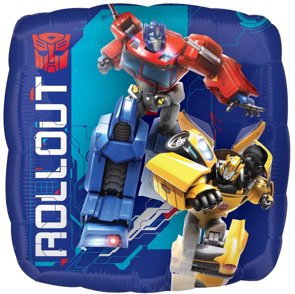 5th Birthday Party Supplies 7pc Transformer's Foil Balloons Decorations