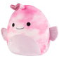 Squishmallows Original 10-Inch Sy The Pink Anglerfish Plush - Official Jazwares Stuffed Animal - Ultra Soft Collectible Sea Creature Plush Toy