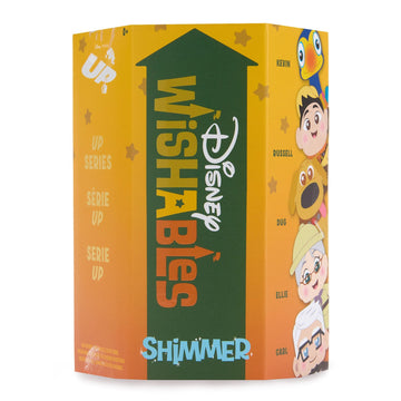 Disney Store Official Up Wishables Shimmer Series - Disney Blind Box Plush - 5 Inch Mystery Toys with Detailed Micro Plush Sculpting, Embroidered