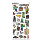 Minecraft Painting Set for Boys - Video Game Art Supplies Bundle with 3 Canvases, Paint, Easel, Stickers, More | Minecraft Arts and Crafts Gifts