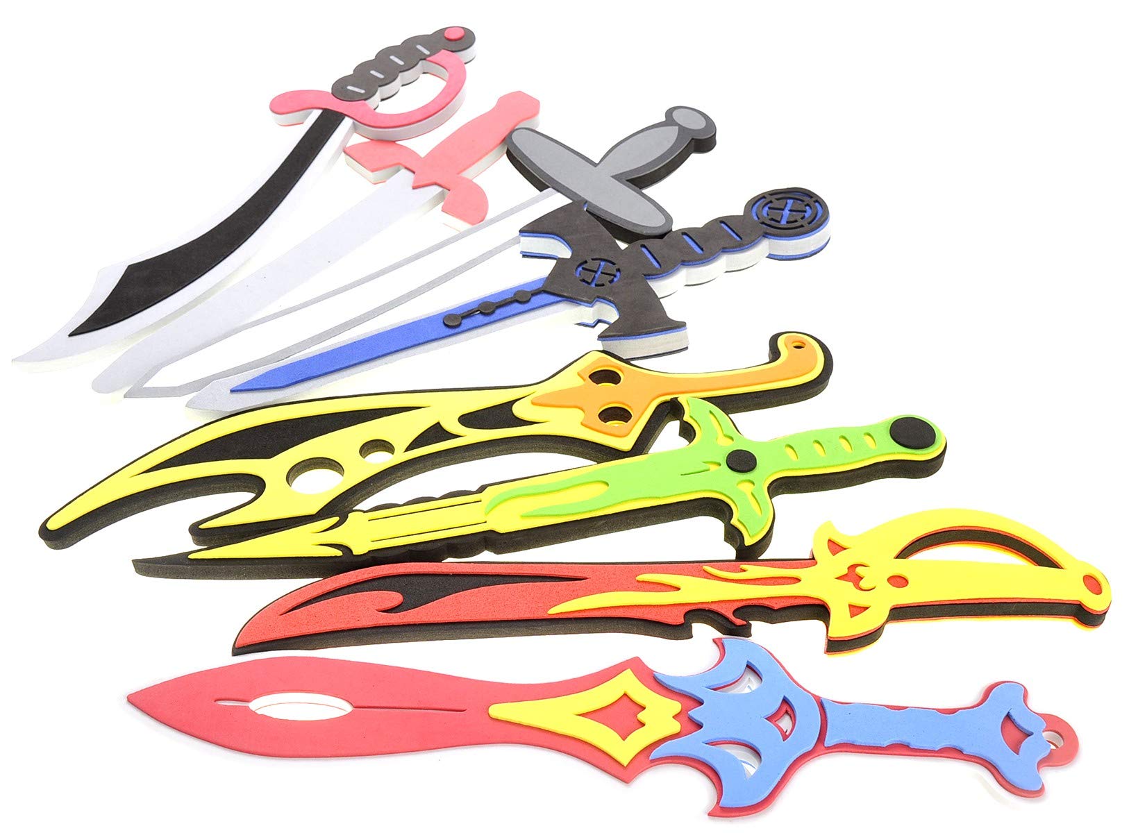 AZ Trading & Import 8 Pack Foam Swords Play Set