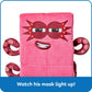hand2mind Numberblocks Sing-Along Superhero Octoblock Plush, Music Toys, Numbers for Toddlers, Preschool Math Learning Toys, Light Up Stuffed Animal