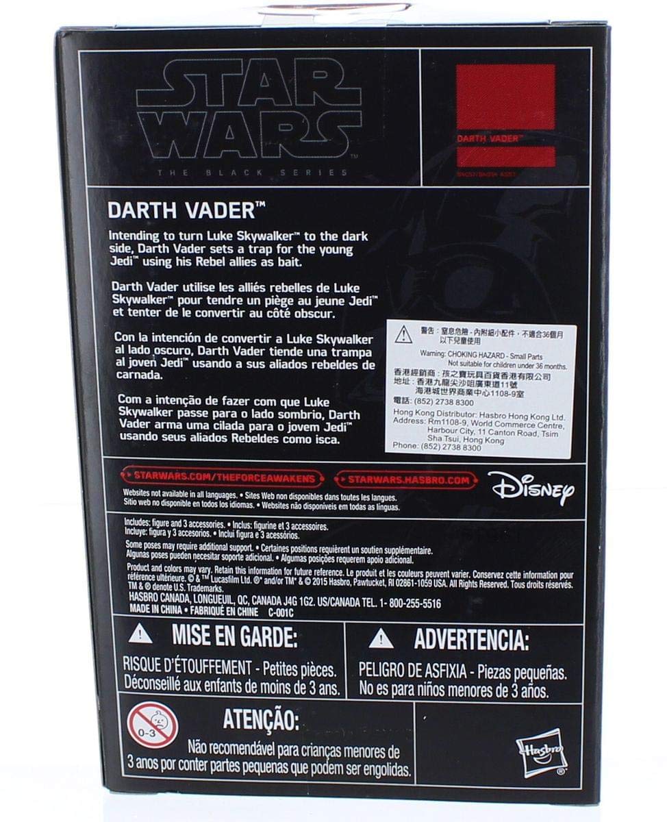 STAR WARS Black Series 3.75" Action Figure: Darth Vader