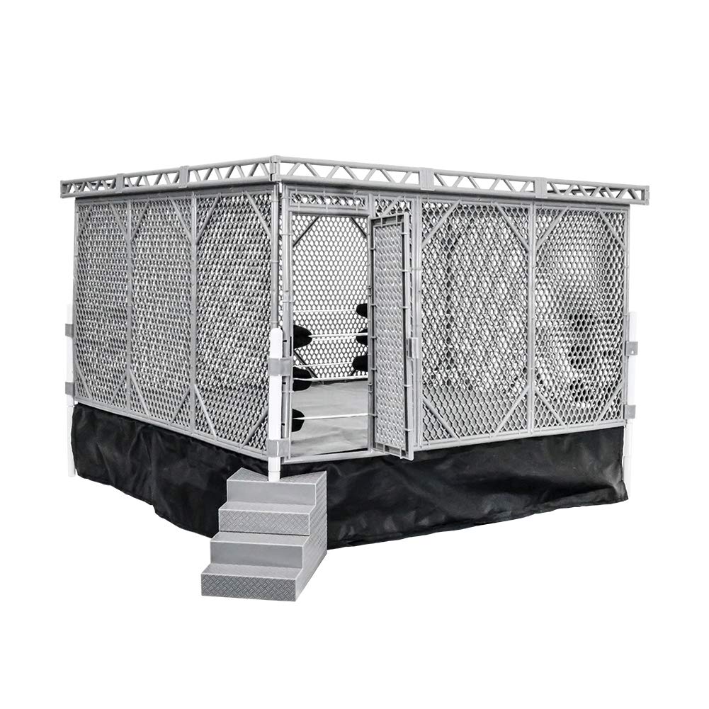 Figures Toy Company Steel Cage Playset Wrestling Rings