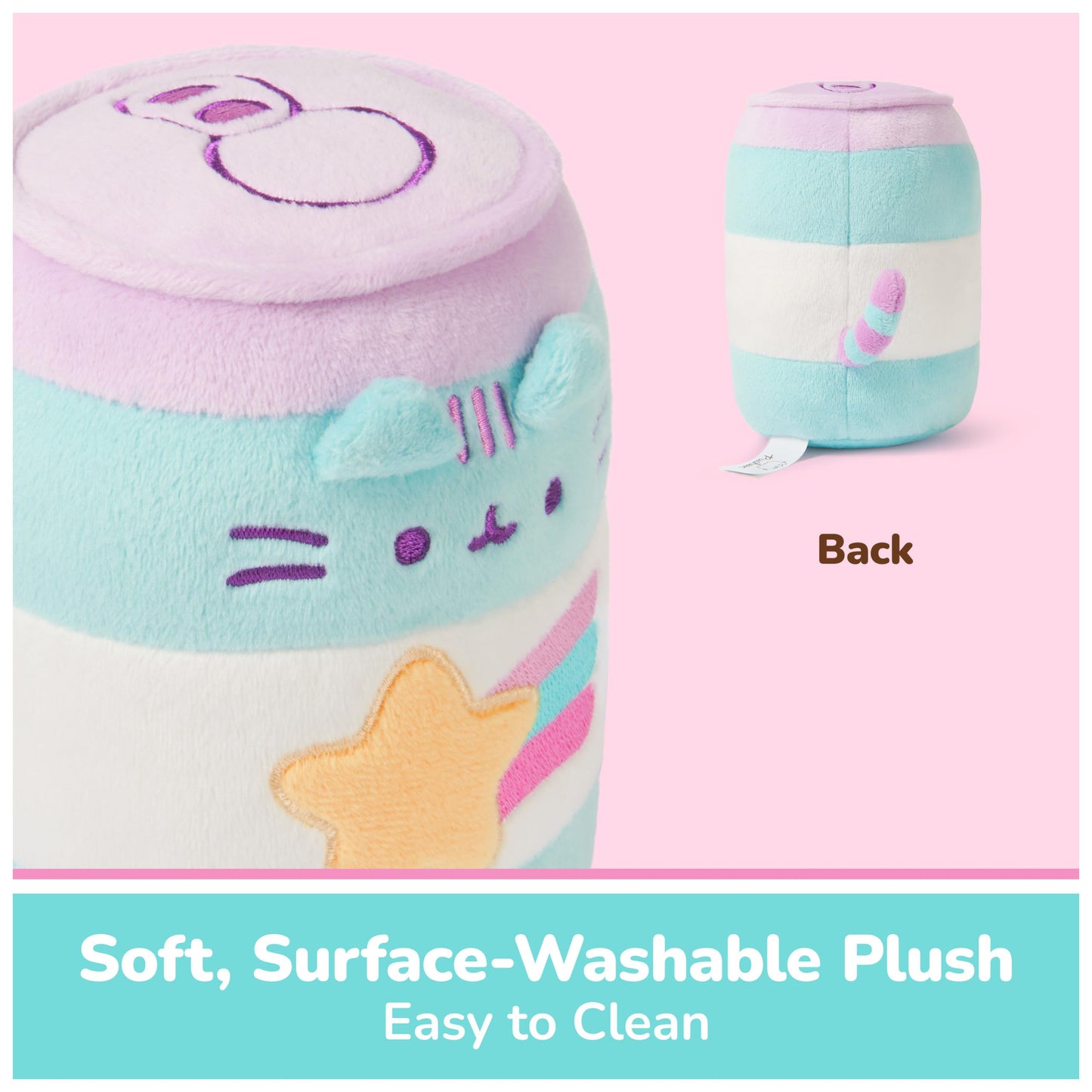 GUND Pusheen Gamer Pop Sip 6-Inch Plush Toy for Ages 8+