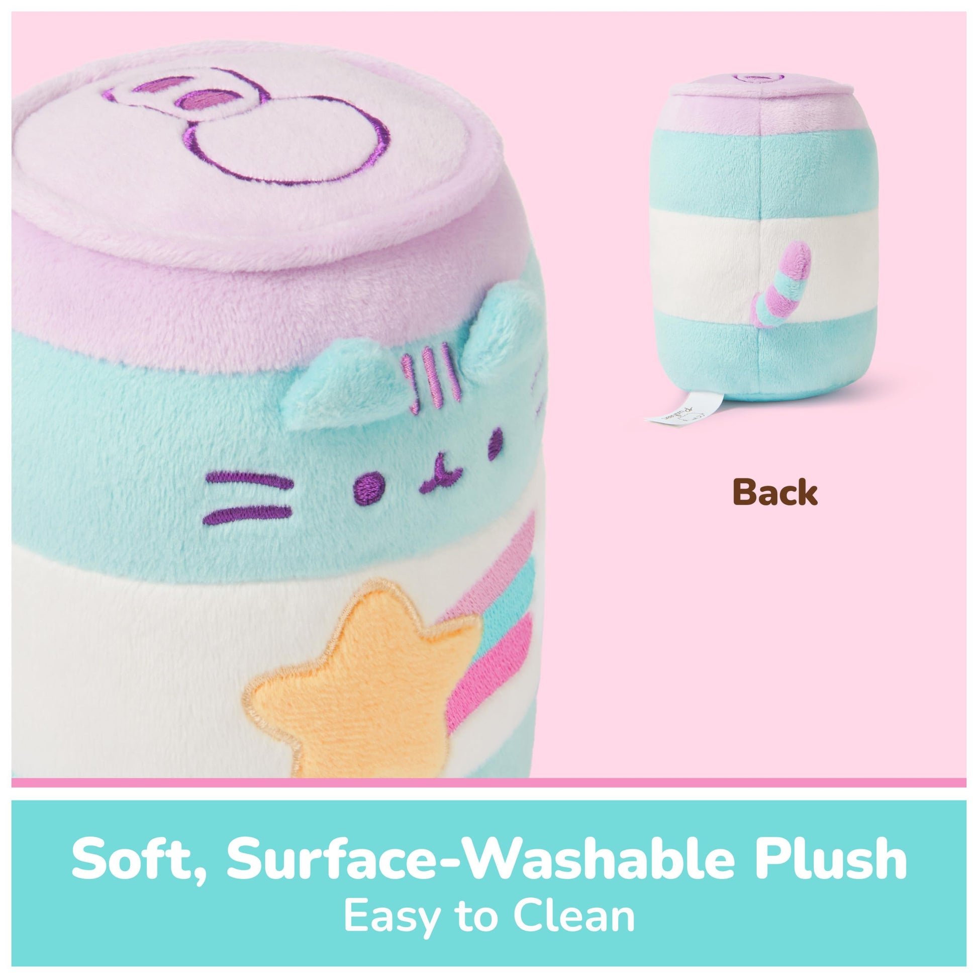 GUND Pusheen Gamer Pop Sip 6-Inch Plush Toy for Ages 8+