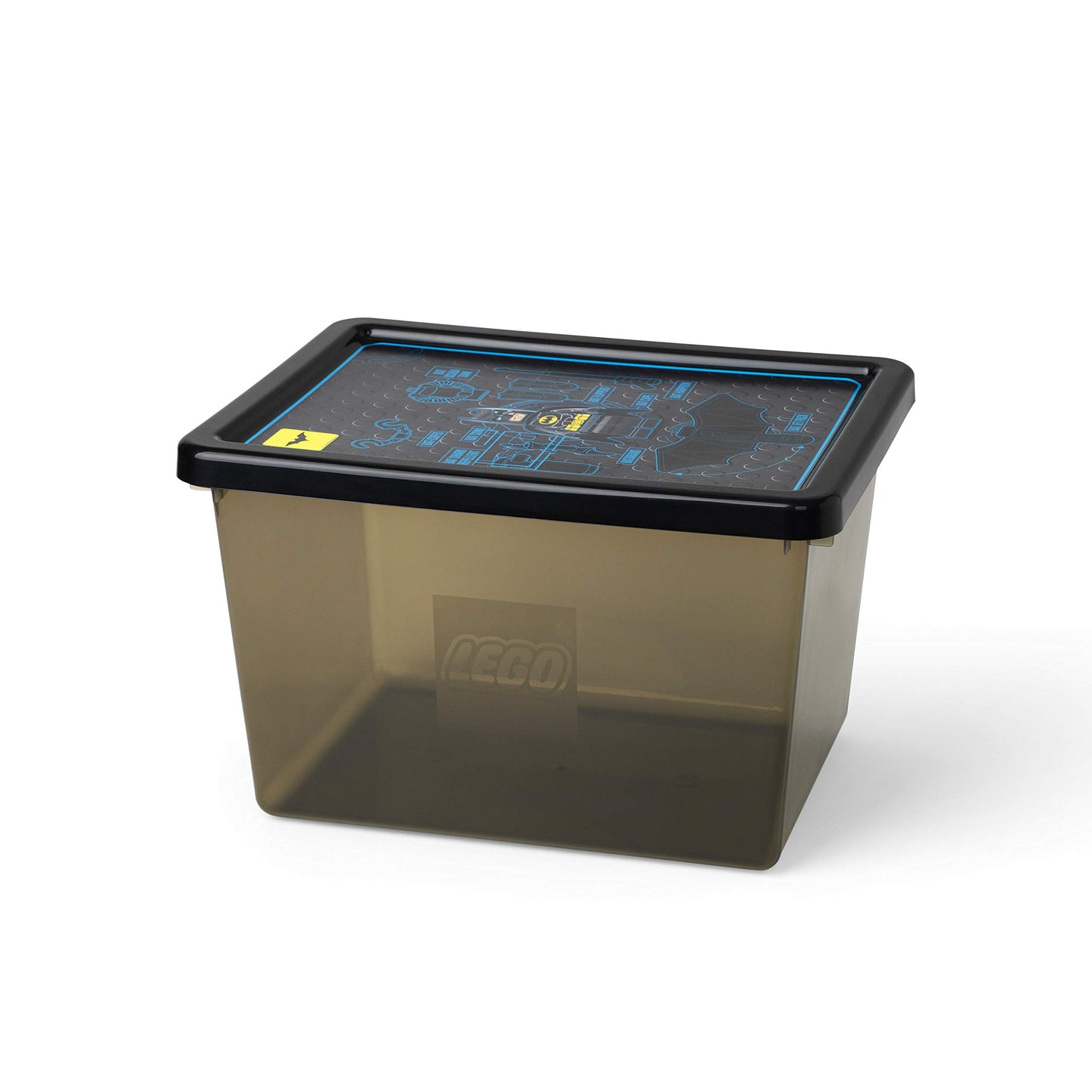Lego Batman Large Storage Box Transparent Black