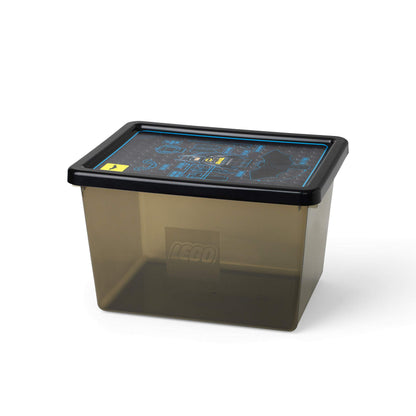 Lego Batman Large Storage Box Transparent Black