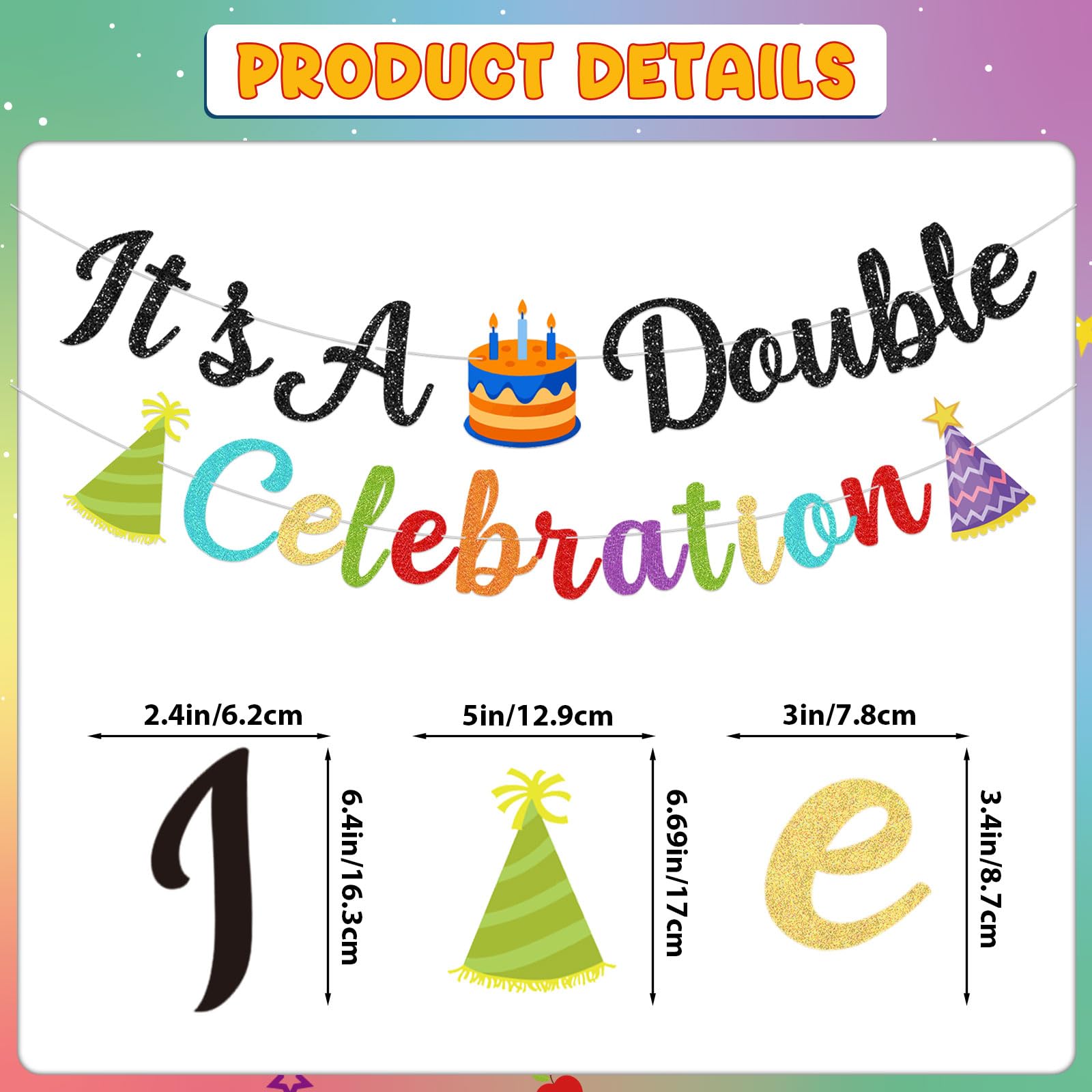 Boy And Girl Birthday Party Decorations - Twin Birthday Decorations It's A Double Celebration Banner Two Cool Bir Party Decorations Boy