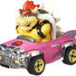 Hot Wheels GBG31 Mario Kart 1:64 Die-Cast Bowser with Badwagon Vehicle,Multicolour