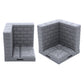 EnderToys Locking Dungeon Tiles - Masonry and Stone, Wargame Terrain for Tabletop 28mm Miniatures, 3D Printed Scenery