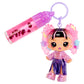 Yummiland Lip Gloss Doll: Sour Sweeties - Astrid Stars Includes DIY Lip Gloss + Removable Keychain, Cosmetic Play, Collectible, Ages 4+