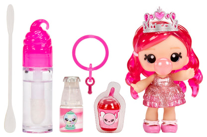 Yummiland Lipgloss Doll - Bianca Bubblegum - Scented Doll with DIY Gloss Kit - Suitable for Children 4 Years and Up
