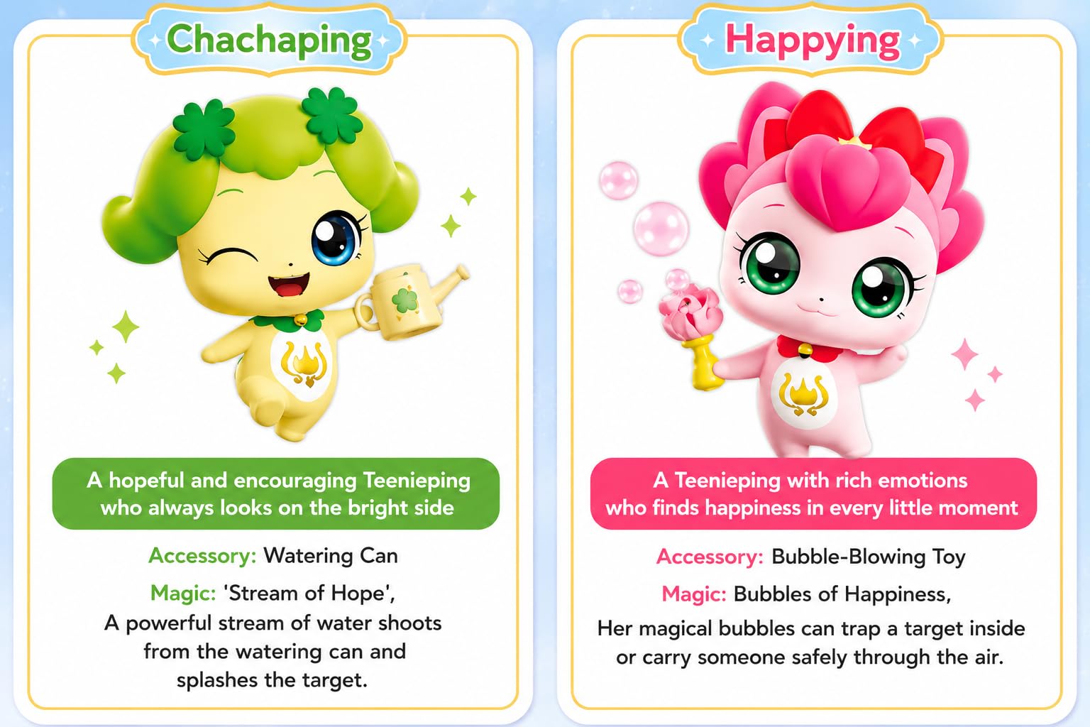 RaoNEE Catch Teenieping Season 1 Special Figure Set - 6 Pieces