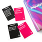 InQueeries By Relatable, Adult Games for Game Night, LGBTQ Games and Card Games for Pride Social Gatherings, Appropriate for Ages 17+, Includes 450
