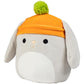 Squishmallows Original 10-Inch Valentina The Grey Bunny - Official Jazwares Easter Plush - Collectible Soft & Squishy Bunny Stuffed Animal Toy - Gift