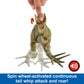 Mattel Jurassic World Wild Roar Dinosaur Toy with Sound & Attack Move, Hesperosaurus Posable Action Figure Includes Digital Play, 11 inches Long