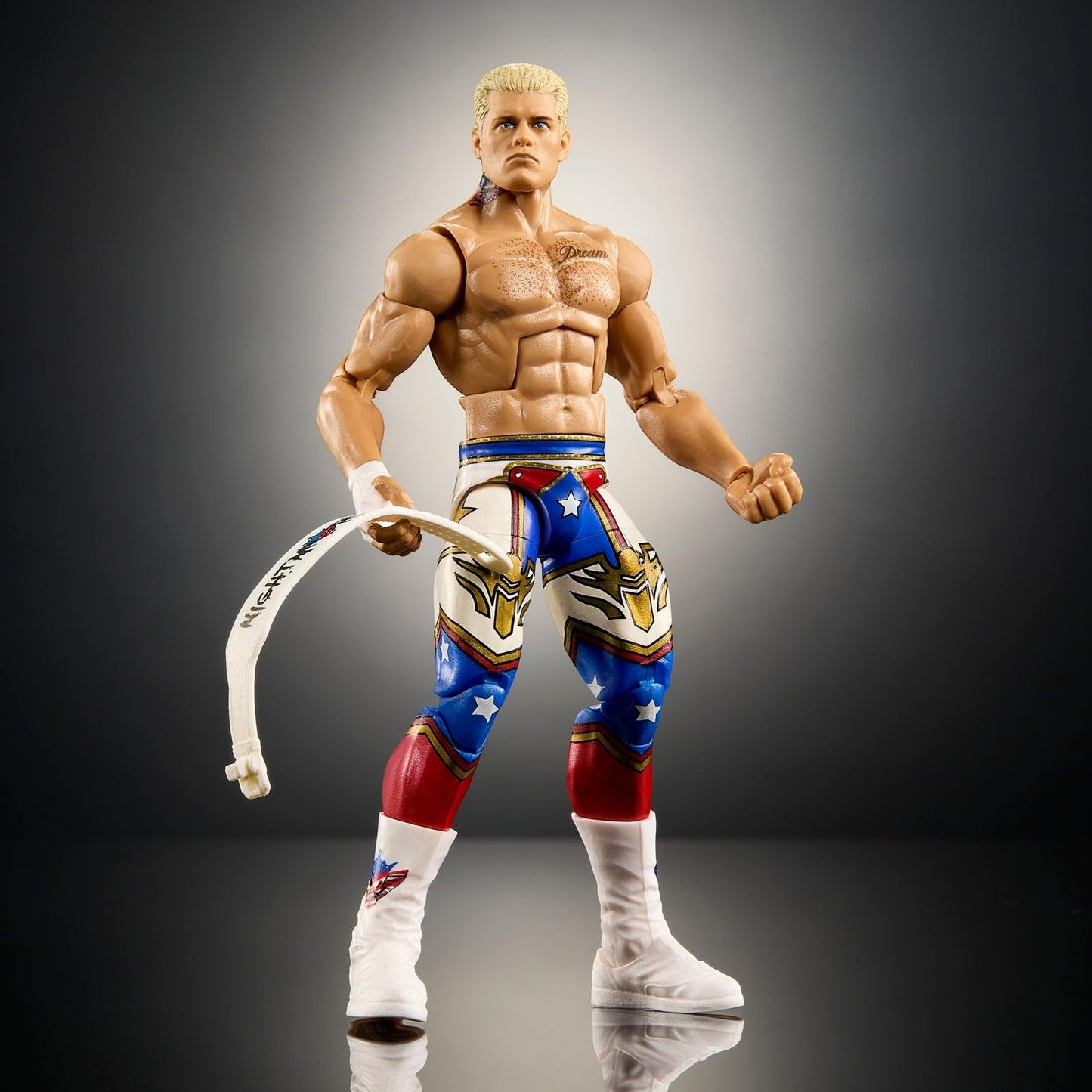 WWE Cody Rhodes Elite Greatest Hits 8 Toy Wrestling Action Figure