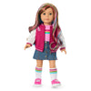American Girl, Truly Me 18-inch Doll #101 with Gray Eyes, Wavy Caramel Hair, Light-to-Medium Skin, for Ages 6+