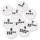 Learning Resources 10 on the Spot Ten Frame Game - Math Manipulatives, Board Games for Kids, Number Cards, Toddler Montessori Counters, STEM Toys