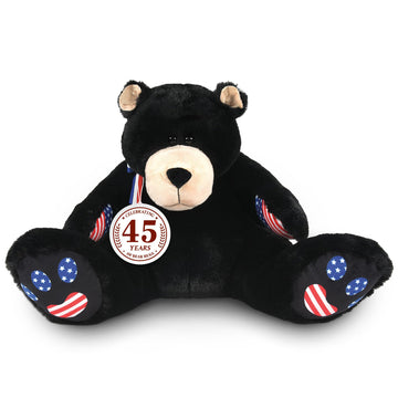 Enesco Boyds Bears 45th Anniversary Bubba Bearsevelt Plush Teddy Bear Stuffed Animals, Collectible Premium Soft Teddy Bear Plushies for Ages 1+