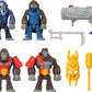 Fisher-Price Imaginext Preschool Toys Boss Level Army Pack 9-Piece Monkey & Gorilla Figure Set for Pretend Play Ages 3+ Years