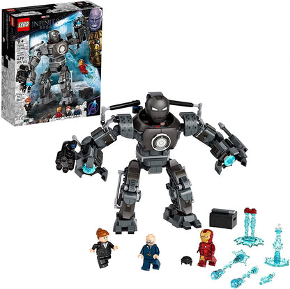 LEGO Marvel Iron Man Monger Mayhem Set 76190, Avengers Mech Building Toy, Action Figure, with Iron Man, Obadiah Stane and Pepper Potts Minifigures