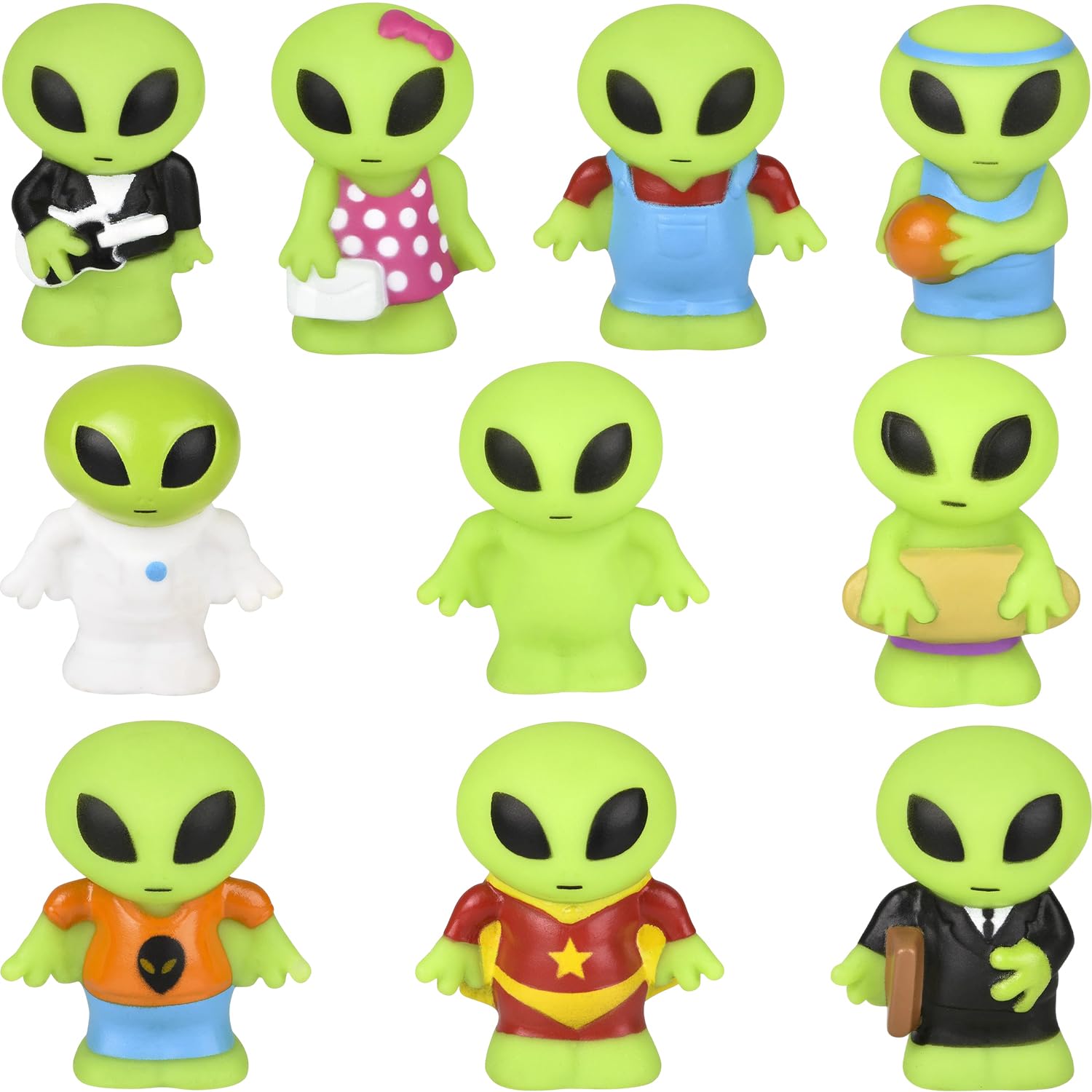 2.25" Rubber Alien Assortment