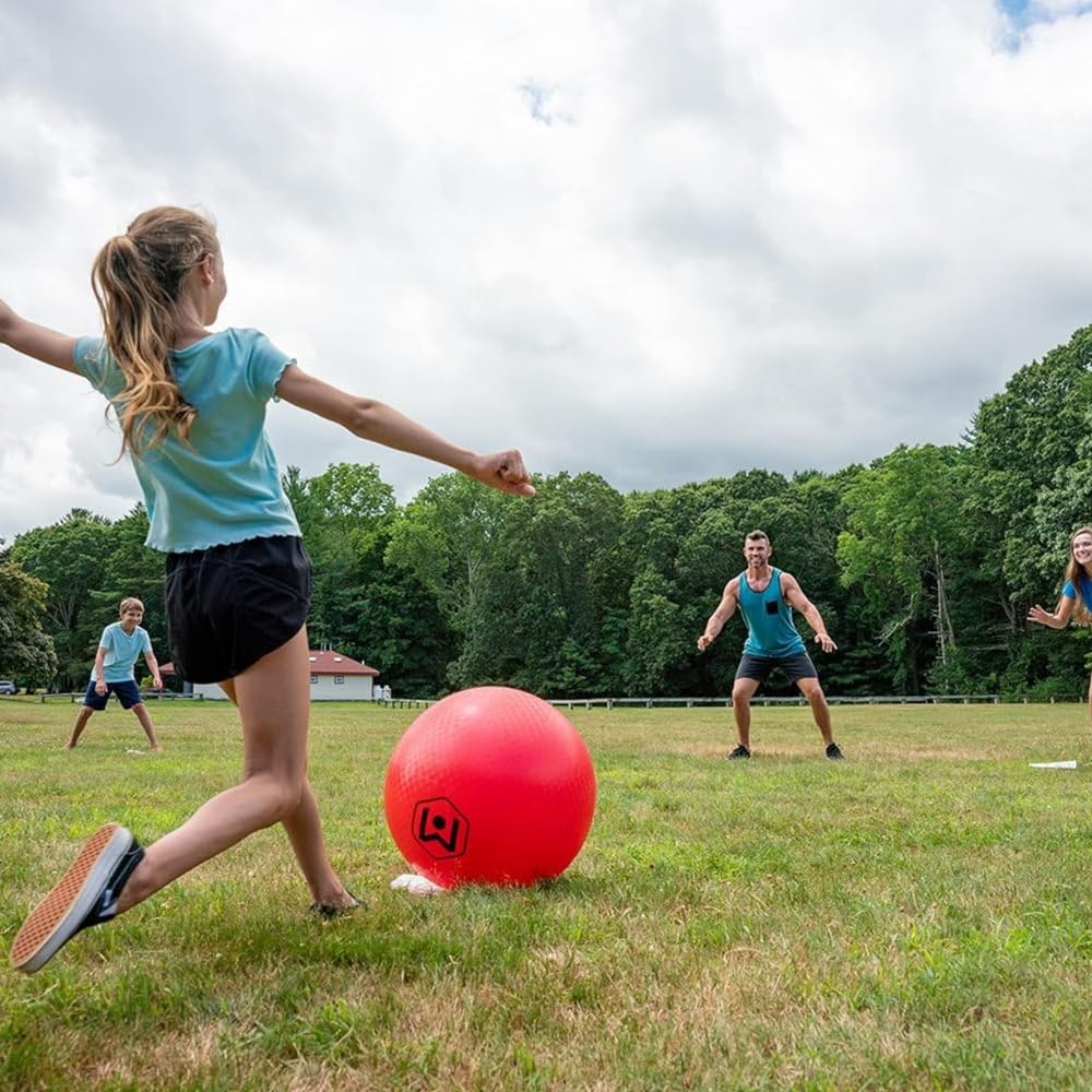 Wicked Big Sports Kickball-Supersized Kickball Outdoor Sport Tailgate Backyard Beach Game Fun for All