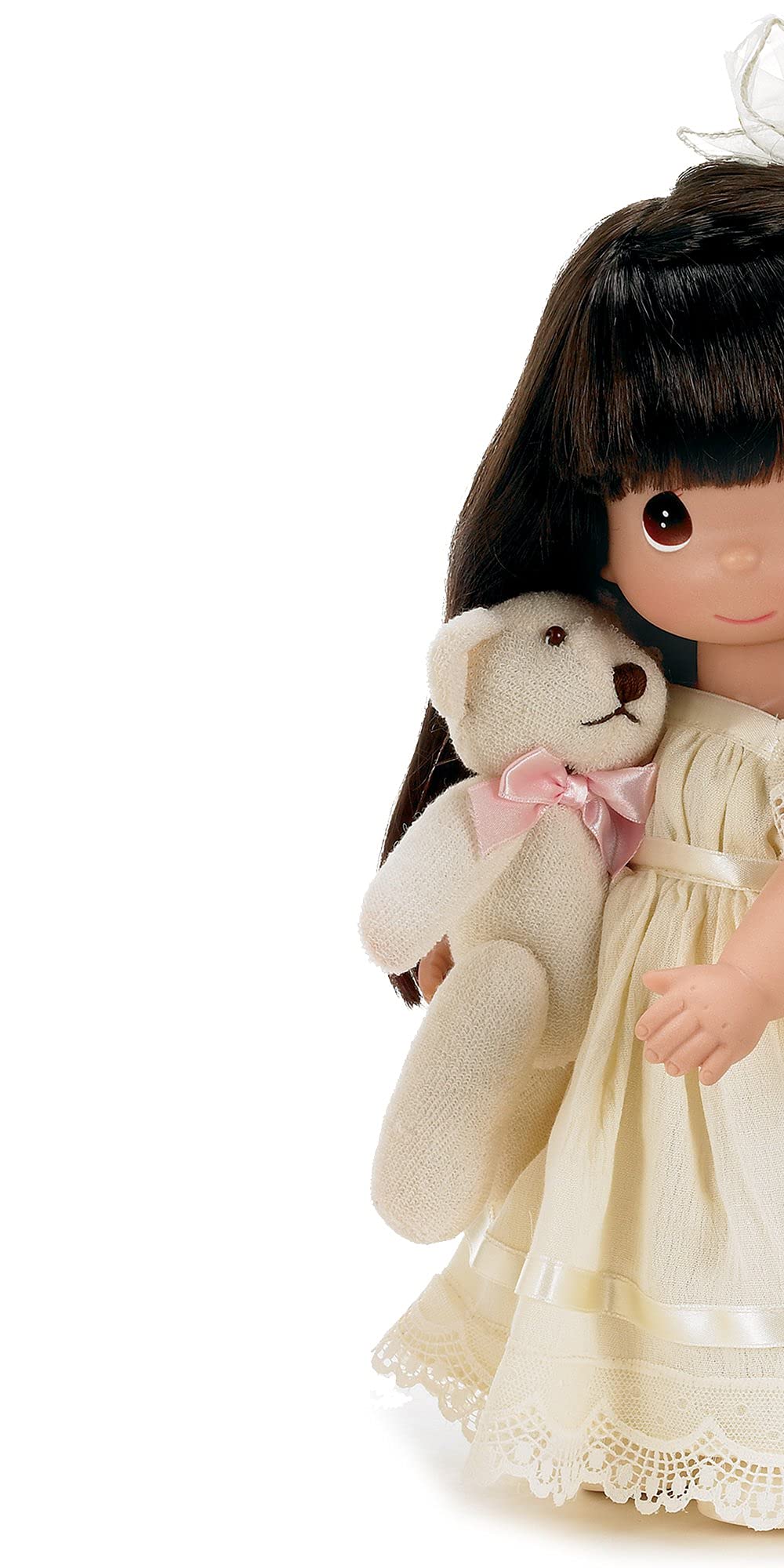 The Doll Maker Precious Moments Dolls, Linda Rick, Cherish Me Always Brunette, 12 inch Doll