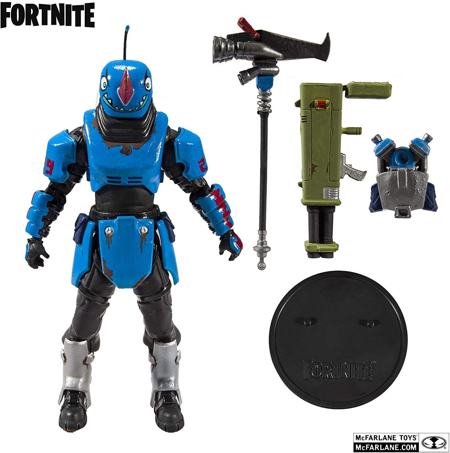 McFarlain Toys Fortnite Beast Mode Rhino 7-inch Action Figure