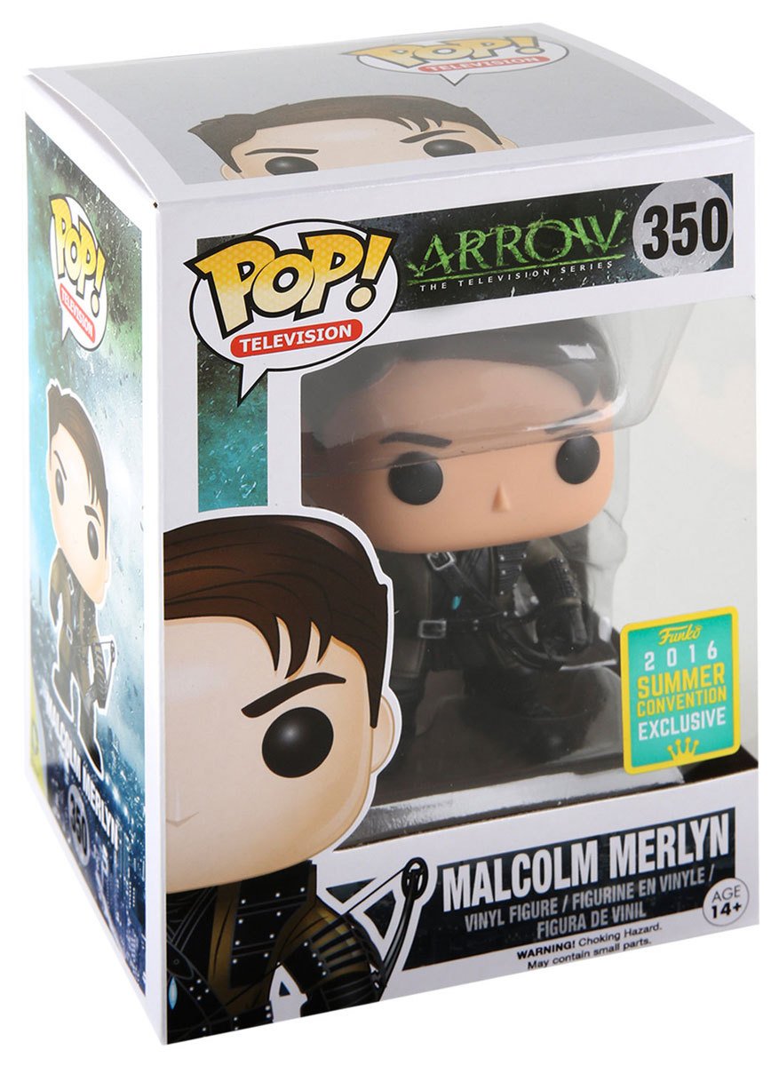 Funko Pop TV: Arrow - Malcolm Merlyn 2016 SDCC Exclusive Vinyl Figure