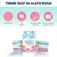 Math Rush 3: Fractions, Decimals & Percentages - A Cooperative Time-Based Math Flash Card Game for Kids, Students, and Families | Fun & Engaging STEM