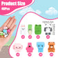 Qiuruoo 40 Mini Pixel Resin Animal, Resin Animal Figurines, Suitable for Cake Decoration, Gardens, Dollhouses, Miniature Moss Landscapes, Aquarium