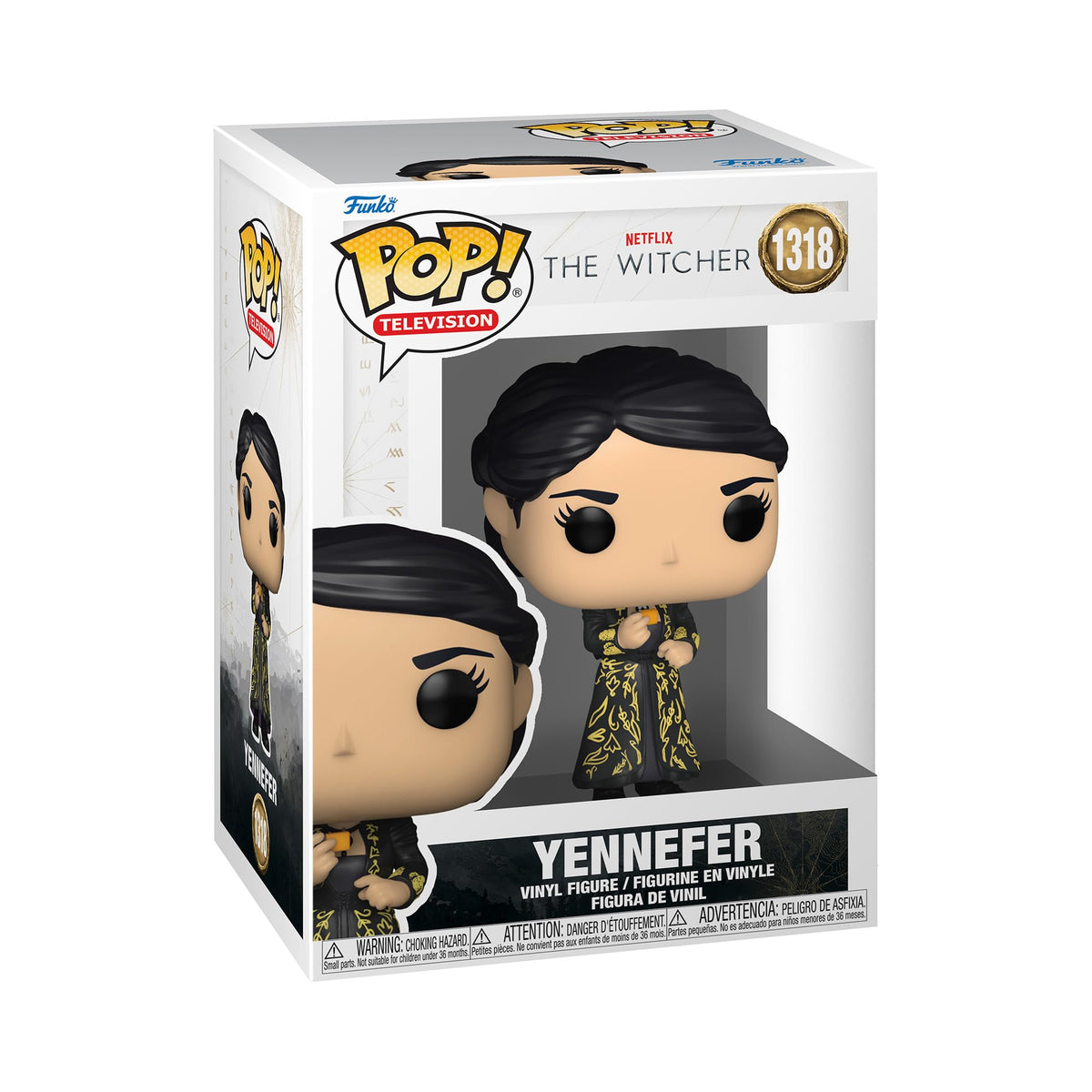 Funko Pop! TV: The Witcher - Yennefer Vinyl Figure, Multicolor, 3.75-Inch Tall