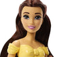 Mattel Disney Princess Belle Tea Time Fashion Doll & Playset with Tea Cart, 3 Character Friends and Food Accessories