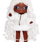 Na! Surprise 119357EUC Cozy Series - Evie Von HOO Soft Model Doll Inspired by a Snow Owl, with White Hair, Bonnet, Outfit & Coin Purse with Carabiner