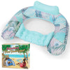 Keriday Inflatable Pool Float Chair - Floating Pool Chair Lounge Floats for Swimming Pool Water Chair Pool Lounger with Cup Holder Pool Toy Party