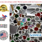 My Scratch Offs 1.5 Inch Red Round Scratch Off Sticker Labels (1000)