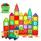 Dopyye Magnetic Building Tiles for Kids, 100 PCS Magnetic Blocks with Storage Bag, Magnet Tiles STEM Educational Stacking Toys Gift for Toddler Ages 3