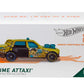 Hot Wheels Toy Car,1:64 Scale id Time Attaxi Embedded with NFC Chip Uniquely Identifiable for Kids & Collectors