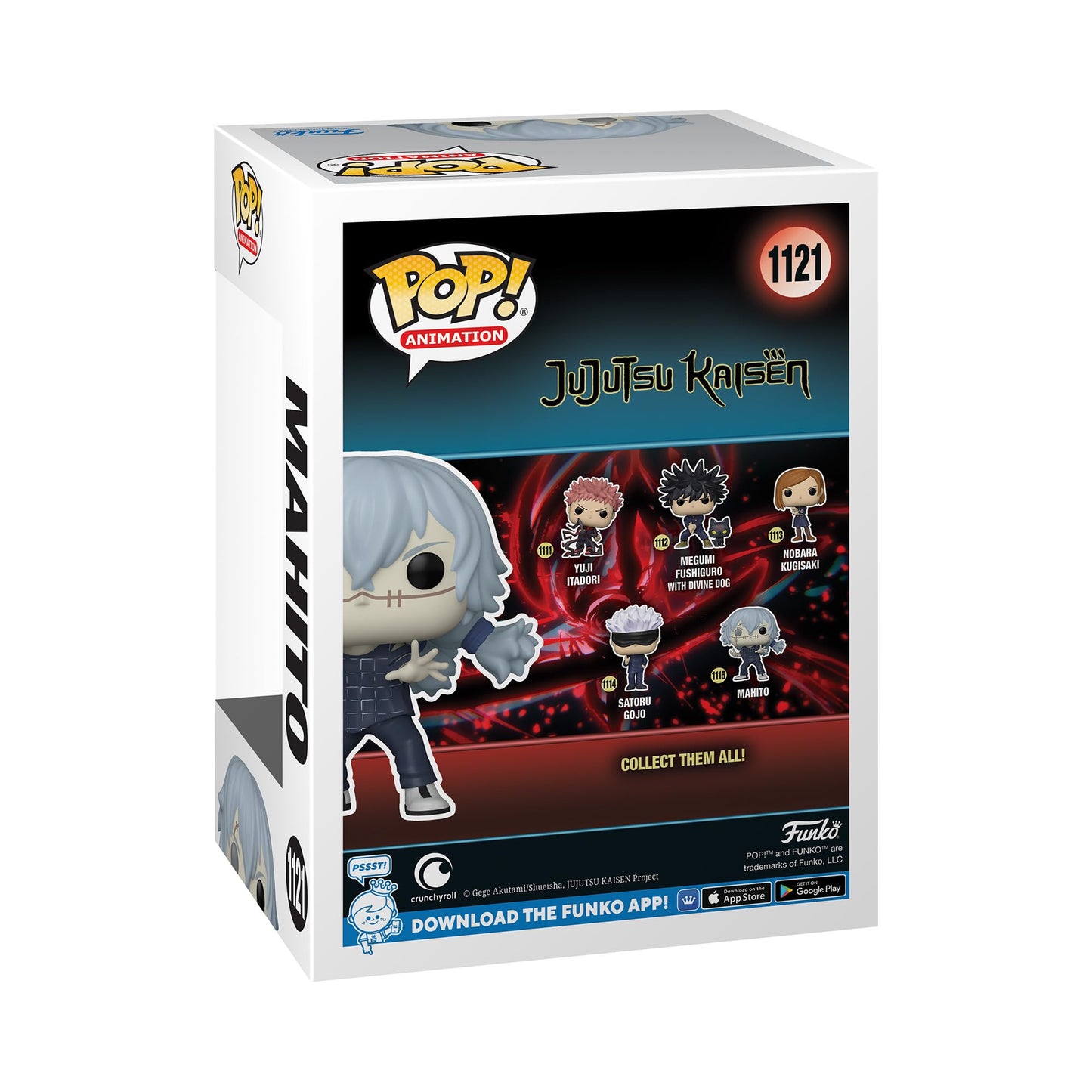 Funko Pop! Animation: JJK - Mahito - (New Arms) - Jujutsu Kaisen - Collectible Vinyl Figure - Gift Idea - Official Products - Toys for Kids and Adults