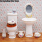 Odoria 1/12 Miniature Cleaning Tools Dollhouse Bathroom Accessories