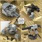 ZECHOCHOZE 1000+ Pcs Military Base Building Brick Sets for Army Mini Figure War Accessories, Include Defence Base Guard Tower, Various Heavy Weapons