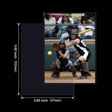 1000ct Soft Trading Card Sleeves - Clear Penny Sleeves, Toploaders for Trading Cards, Card Protector Sleeves for Standard Cards, Baseball Cards