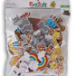 VBS Sunday School Kids' Noah's Ark Scene Foam Craft Kit - 120 Piece - Makes 6